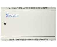 Extralink Szafka wisząca rack 6U 600x600 szara metalowe drzwi EX.13001 - 489285 - zdjęcie 2